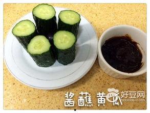 绿色瓜蘸酱吃是什么瓜,探寻夏日消暑佳品